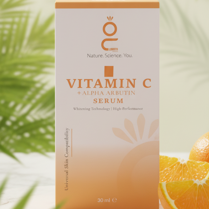 Vitamin C + Alpha Arbutin Serum 30ml | Brightening And Anti-Aging Face Serum | Reduces Dark Spots, Pigmentation